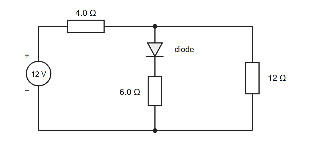 Circuit components diagram